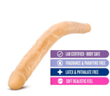 B Yours Beige 16-Inch Long Dildo