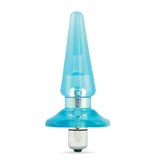 B Yours Basic Vibra Blue 4.5-Inch Vibrating Anal Plug