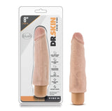 Dr. Skin Cock Vibe 14 Realistic Beige 8-Inch Long Vibrating Dildo