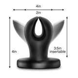 Anal Adventures Anchor Black 4-Inch Anal Plug