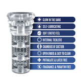 Rize Luz - Glow in the Dark Self-Lubricating Stroker
