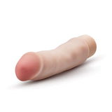 Dr. Skin Silicone Beige 7.75-Inch Long Vibrating Dildo