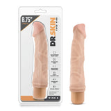 Dr. Skin Cock Vibe 6 Realistic Beige 9-Inch Long Vibrating Dildo