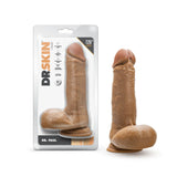 Dr. Skin Dr. Paul 7.25 Inch Long Dildo - Caramel