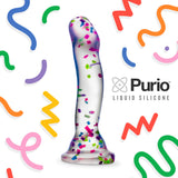 Neo Elite Glow in the Dark Silicone Hanky Panky Dildo 7.5in