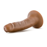 Dr. Skin Silicone Dr. Lucas Realistic Mocha 5.5-Inch Long Dildo