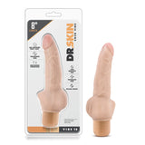 Dr. Skin Cock Vibe 12 Realistic Beige 8-Inch Long Vibrating Dildo