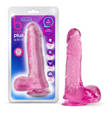 B Yours Plus Ram N’ Jam Realistic Pink 8-Inch Long Dildo