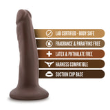 Dr. Skin Realistic Chocolate 5.5-Inch Long Dildo