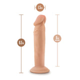 Dr. Skin Plus Realistic Vanilla 6.5-Inch Long Dildo