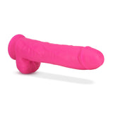 Neo Realistic Neon Pink 11-Inch Long Dildo