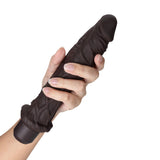 Dr. Skin Silicone Dr. Richard Brown 9.75-Inch Long Vibrating Dildo