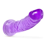 B Yours Plus Roar N’ Ride Realistic Purple 8-Inch Long Dildo