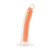 Neo Elite Lavo Glow In The Dark Neon Orange 7.5-Inch Long Dildo