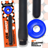 Oxballs Oxshot Silicone Butt Nozzle Shower Hose and Cock Ring