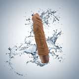 Dr. Skin Cock Vibe 10 Realistic Mocha 8.8-Inch Long Vibrating Dildo