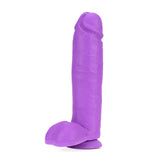 Neo Realistic Neon Purple 10.5-Inch Long Dildo