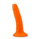 Neo Realistic Neon Orange 6-Inch Long Dildo