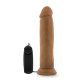 Dr. Skin Dr. Throb Realistic Mocha 9.5-Inch Vibrating Dildo