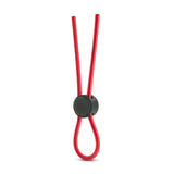 Stay Hard Red Silicone Loop Penis Ring