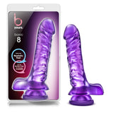 B Yours Basic 8 Realistic Purple 9-Inch Long Dildo