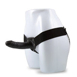 Dr. Skin 6-Inch Long Hollow Strap On Black