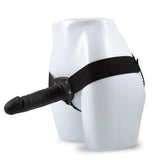 Dr. Skin 7-Inch Long Hollow Strap On Black