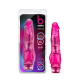 B Yours Vibe #4 Realistic Pink 8-Inch Long Vibrating Dildo