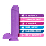 Neo Realistic Neon Purple 10.5-Inch Long Dildo