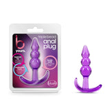 B Yours Blue 3.75-Inch Anal Beads