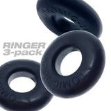 Oxballs Ringer Donut Cockring 3 Pack Night Edition