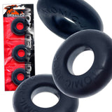 Oxballs Ringer Donut Cockring 3 Pack Night Edition