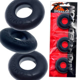 Oxballs Ringer Donut Cockring 3 Pack Night Edition