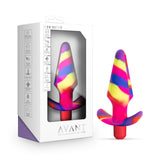 Avant Free Spirit Scarlet Artisan 5 Inch Vibrating Stayput Butt Plug