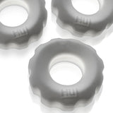 Hunkyjunk HUJ Cockrings (3 Pack) - White Ice