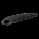 Oxballs Snake Deep-Reacher Silicone Cocksheath - Black