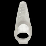 Oxballs Snake Deep-Reacher Silicone Cocksheath - Clear