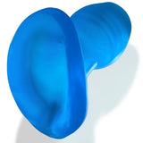 Oxballs Glowhole Hollow Buttplug with LED Insert - SMALL - Blue Morph