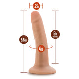 Dr. Skin Realistic Vanilla 5.5-Inch Long Dildo