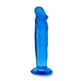 B Yours Sweet N' Small 6 Realistic Blue 6.5-Inch Long Dildo