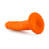 Neo Realistic Neon Orange 6-Inch Long Dildo