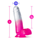 B Yours Sugar Magnolia Realistic Fuchsia 6.75-Inch Long Dildo