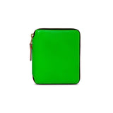 Comme des Garçons SUPER FLUO GREEN ZIP Wallet