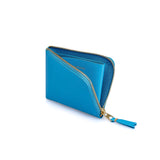 COMME DES GARÇONS Zip Around Wallet Blue