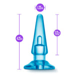 B Yours Basic Blue 4-Inch Anal Plug