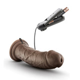 Dr. Skin Dr. Joe Realistic Chocolate 8-Inch Vibrating Dildo