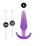 B Yours Slim Blue 4.25-Inch Anal Plug