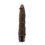 Dr. Skin Cock Vibe 1 Realistic Chocolate 9-Inch Long Vibrating Dildo