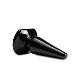 Anal Adventures Easy Black 4-Inch Anal Plug