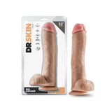 Dr. Skin Mr. Savage 11.5 Inch Long Dildo - Vanilla